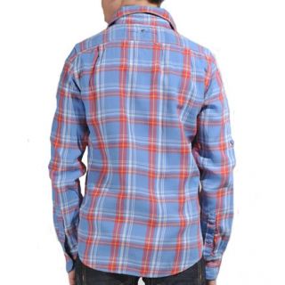 SUPERDRY Mens Lumberjack Shirt Blue and Red Check UK Size XXL RRP £55