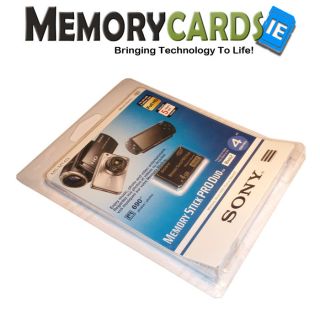 4GB Memory Stick Card for Sony Bloggie Digital Camera