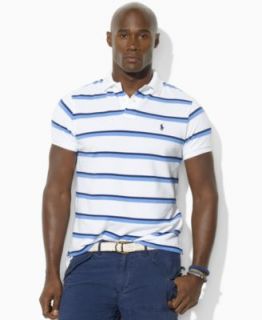 Polo Ralph Lauren Big and Tall Shirt, Color Blocked Polo Shirt   Mens