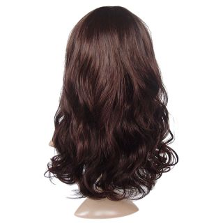 Accessories Stylish Neat Bang Medium Curly Hair Wig 17 72 Inch