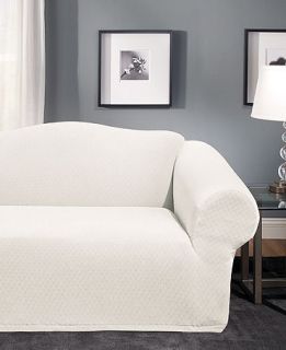 Sure Fit Slipcovers, Stretch Stone Loveseat Cover   Slipcovers   for
