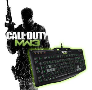 Brand NEW Logitech Gaming Keyboard G105 Call of Duty MW3 Edition 920