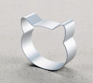 Animal Cat Metal Tin Cookie Biscuit Pastry Cake Cutter