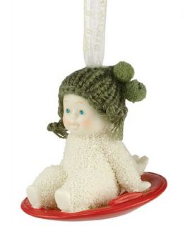 Department 56 Christmas Ornament, Snowbabies In a Spin