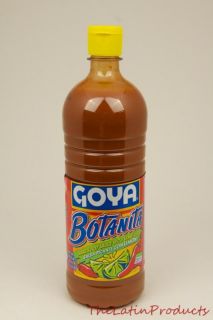 Wholesale Goya Botanita Mexican Snack Hot Sauce Lime Juice 33.8 oz