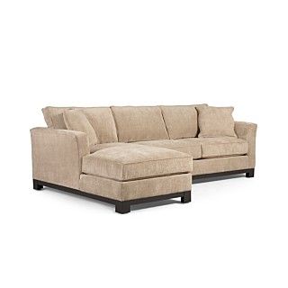 Kenton Fabric Sectional Sofa, 2 Piece Chaise 106W x 66D x 33H