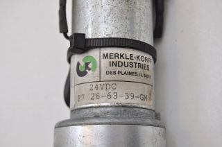 Merkle Korff Industries 26 63 39 GM and F7 26 63 39 GM 24VDC Motor Lot