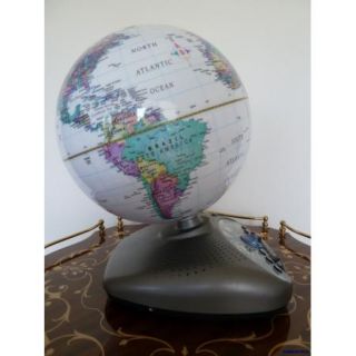Gray Base LeapFrog Interactive Globe for Teaching Geography