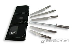 Global Exclusive 7 Piece Professional Chefs Knife Set New