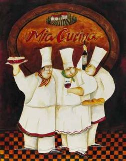 MIA Cucina Chefs Jennifer Garant Framed Print