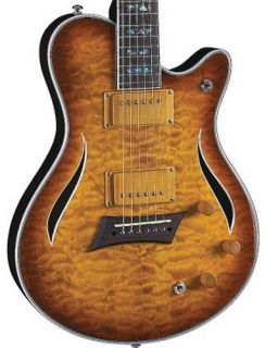 Michael Kelly Mkhysqhb Hybrid Special Electric Guitar Quilt Honey