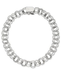 Rembrandt Bracelet, Sterling Silver Charm Bracelet   Fashion Jewelry