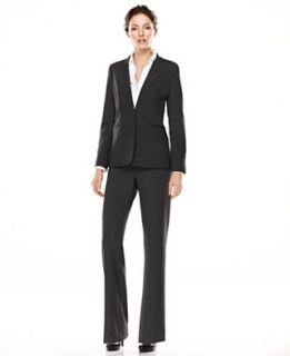 Calvin Klein Single Button Stretch Suiting Jacket & Madison Suiting