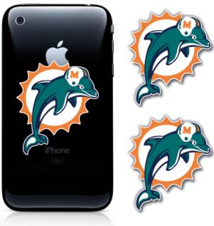 Miami Dolphins NFL Football Cell Phone Decal Sticker