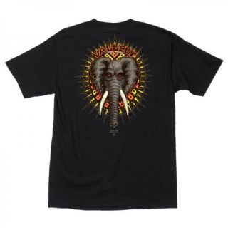 Powell Peralta Mike Vallely Elephant T Shirt Blk Med