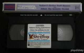 Walt Disney Natures Better Built Homes VHS 448V RARE
