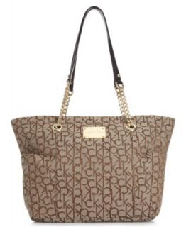 Calvin Klein Handbag,  Monogram Tote   Handbags & Accessories