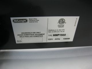 DeLonghi Mica Panel Heater Safe Heat Wall Mounting