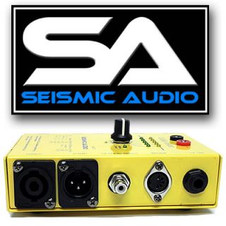 New Cable Tester XLR Speakon 1 4 TRS TS MIDI RCA