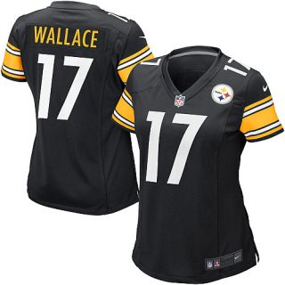 Womens Nike Pittsburgh Steelers Mike Wallace Game Team Color Jersey