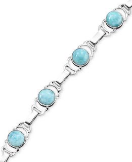 Sterling Silver Bracelet, Larimar   Bracelets   Jewelry & Watches