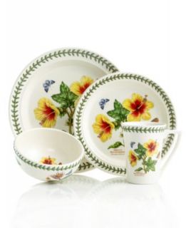 Portmeirion Dinnerware, Exotic Botanic Garden Pink Orchid Collection