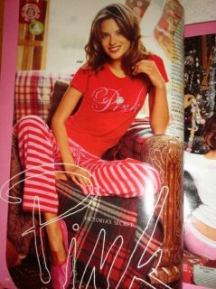 Victorias Secret 2004 Christmas Catalog Adriana Lima Alessandra