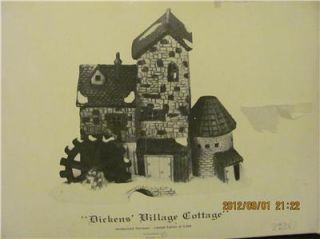 Dept 56 Dickens Village Village Mill Number 730 Limited Edition