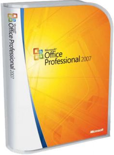 Microsoft Office Professional 2007 Edition for 2 PCs Retail Box New