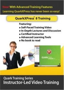 Learn QuarkXPress 8 Video Training CD Course