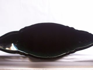 RARE Vintage Miltonvale Pottery Black Ceramic Vase 402