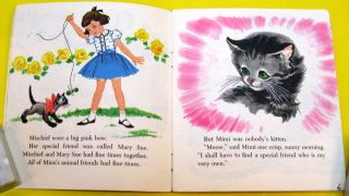Mimi The Merry Go Round Cat Vintage Whitman Tell A Tale Dorothy Haas