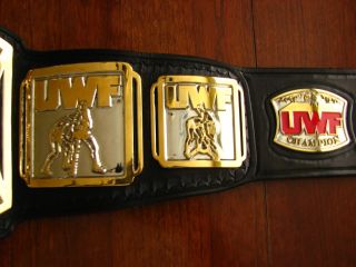 Real Dave Millican Made UWF Heavyweight Championship Belt NWA WWE