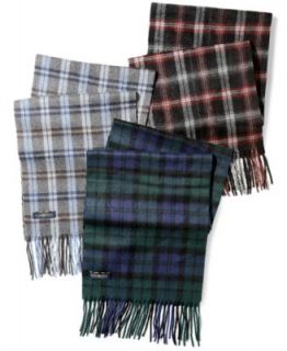 Club Room Scarf, Cashmere Plaid Scarf   Mens Hats, Gloves & Scarves