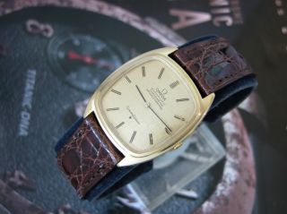 Solid Gold Omega Constellation Calibre 712 18kt Solid Gold Dial