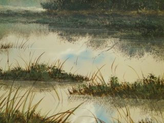 Frank Magsino American Impressionist Landscape Marsh Painting