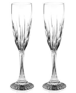 Baccarat Toasting Flutes, Set of 2 Jupiter   Stemware & Cocktail
