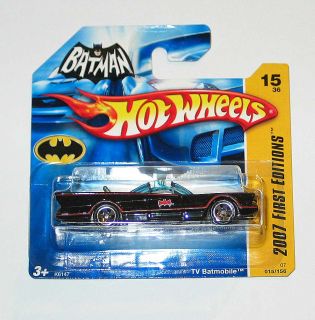 Hot Wheels 2007 First Editions Batman 1966 TV Batmobile 015 156 K6147