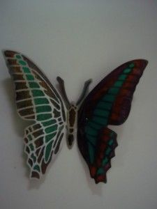 Magnetic Adjustable Wings Butterfly Green Refrigerator