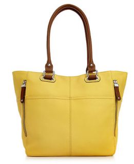Tignanello Handbag, Pebble Leather Pocket Tote   Handbags