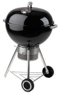 Weber 22 5 inch One Touch Gold Kettle Grill Black