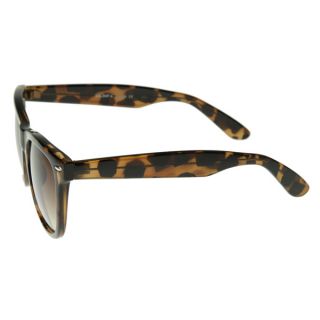 UNWORN Horn Rim Oversize Large Style Classic Shades Sunglasses 2374