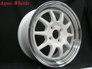 Rota GT3 16x7 5x114 3 ET40 73 1 Hub White Rim Wheels
