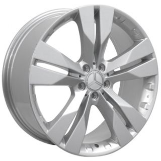 Class Style Silver Wheels Set of 4 Rims Fits Mercedes Benz 550 450 350