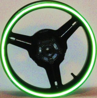 Kawasaki Green Reflective Rim Stripe Wheel Decal Tape