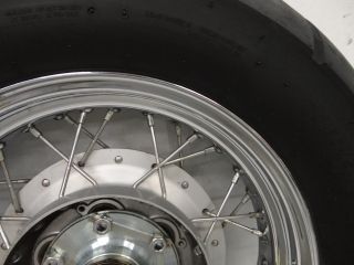  2010 Yamaha XVS650 V Star Complete Rear Wheel, Tire, Brake Drum 2141
