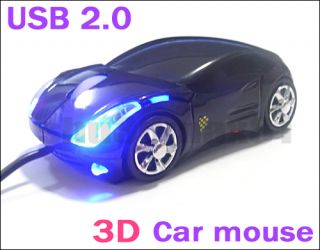 USB Car Shape 3D Optical mouse Mice for PC laptop s626 Features: