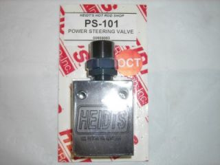 Heidts Adjustable Power Steering Valve PS 101 USA Made