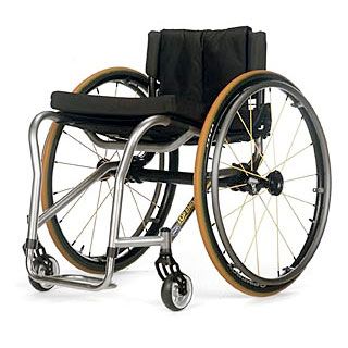 Invacare Top End Terminator Lightweight Titanium Wheelchair O Retail $