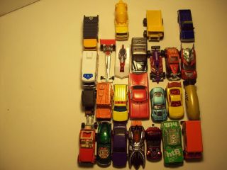 25 1970s 1980s 1990s and 2000s Hot Wheels and Matchbox Cars